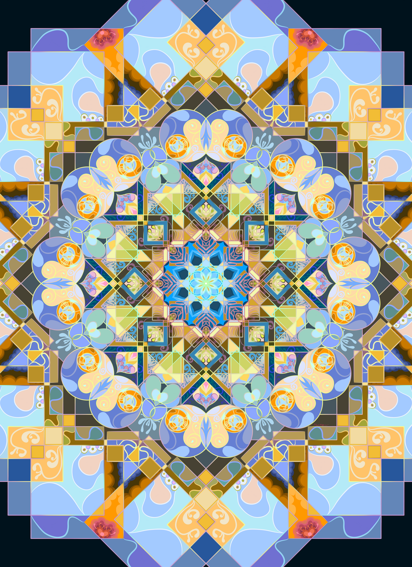 "Geometry" fine art print