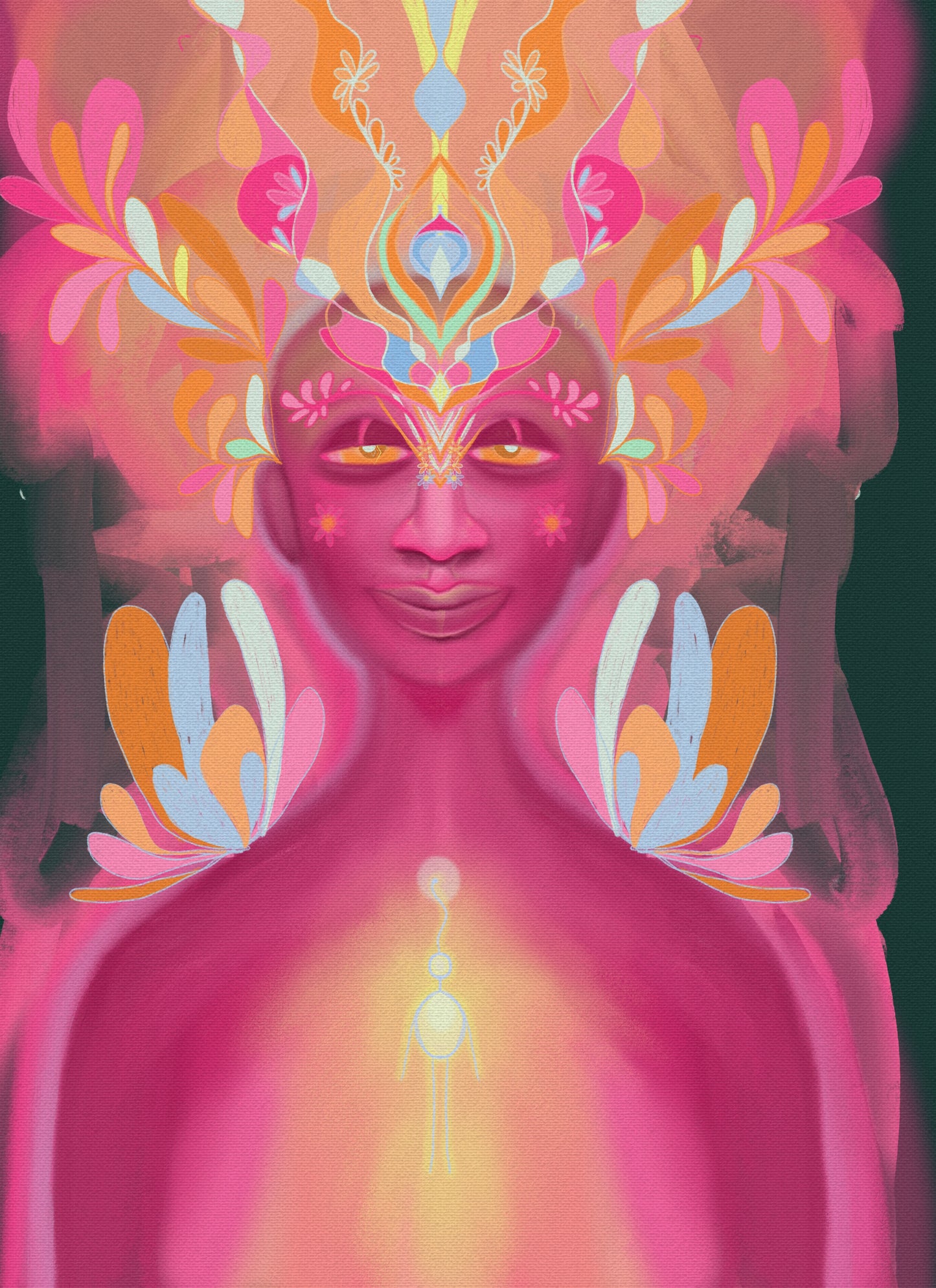 First Ancestor - limited canvas wrapped print