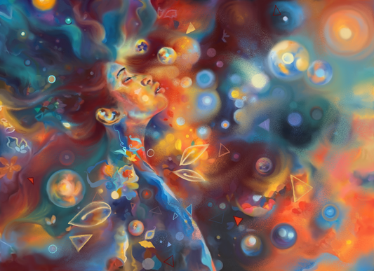 "In My Expansion" canvas wrap print