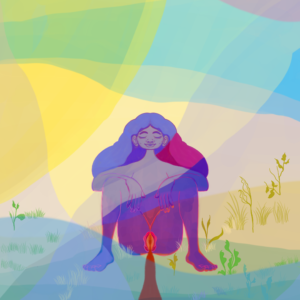 "Menstrual Bliss" fine art print
